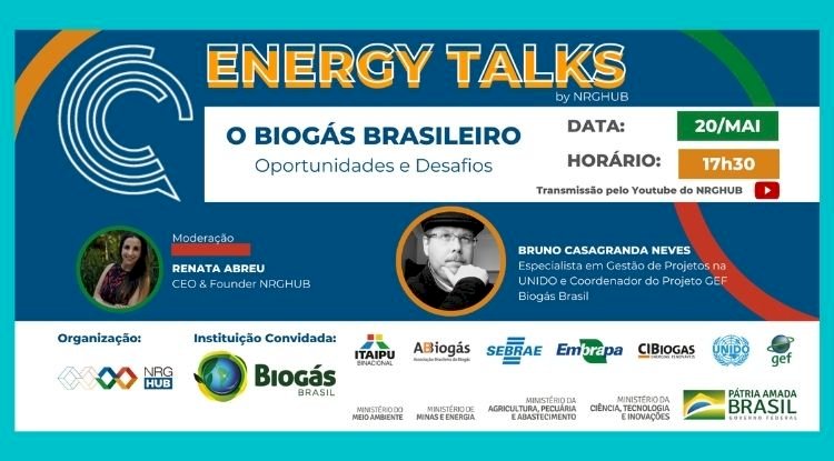 ENERGY TALKS - O Biogás Brasileiro: Oportunidades e Desafios
