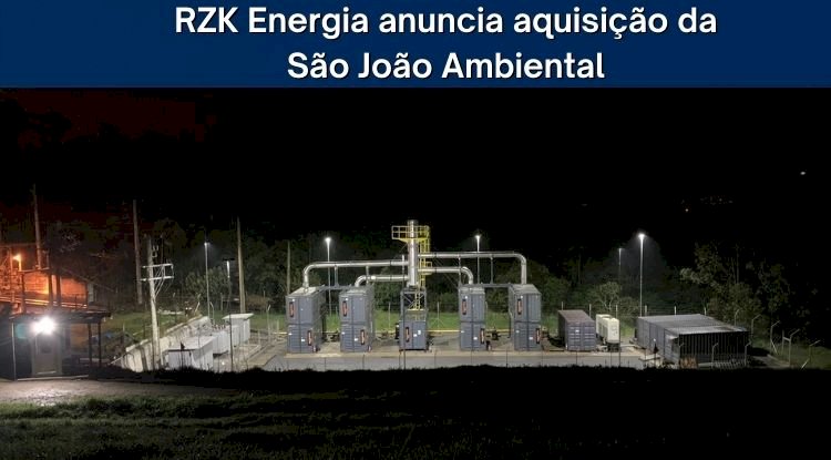 RZK Energia anuncia aquisição da São João Ambiental