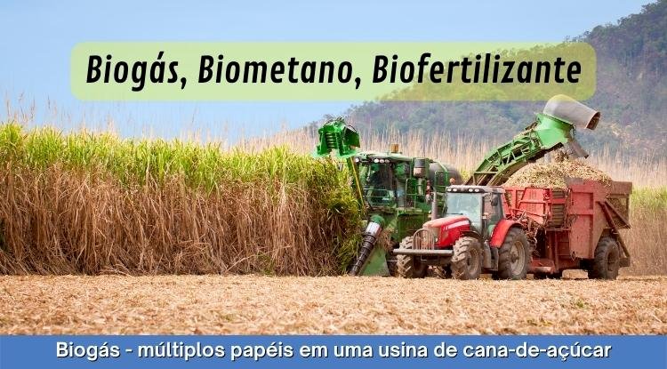 Os múltiplos papéis do biogás e biometano na biorrefinaria de cana