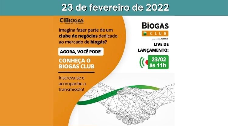CIBiogás lança o BiogasClub, clube de negócios dedicado ao mercado de biogás