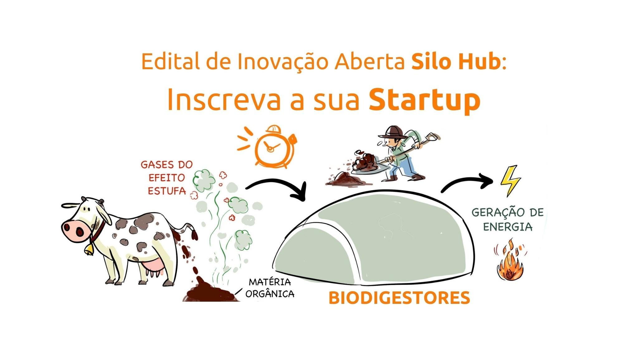 Edital de inovação para startups tem desafio de biodigestão