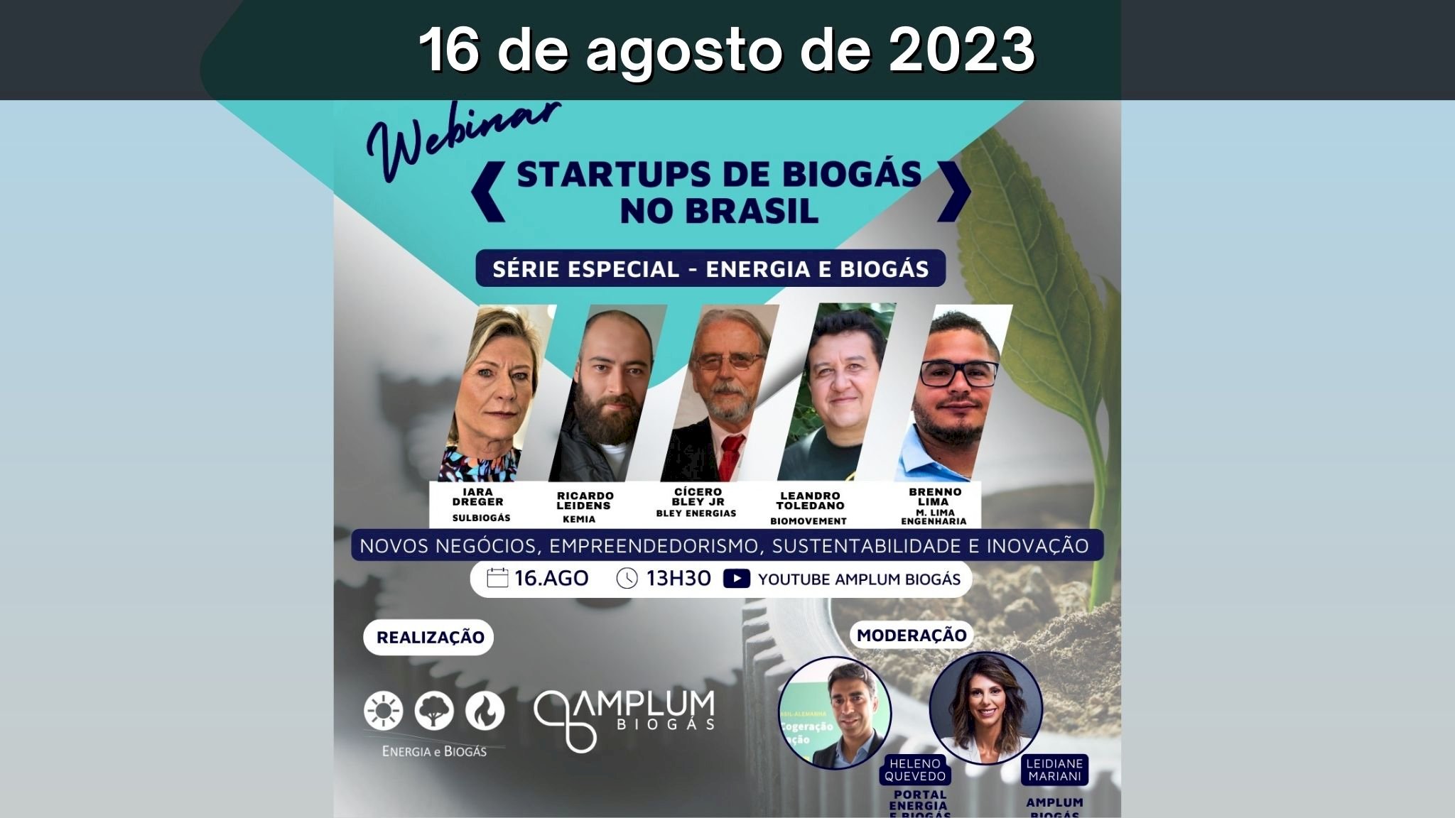 Webinar Startups de Biogás no Brasil