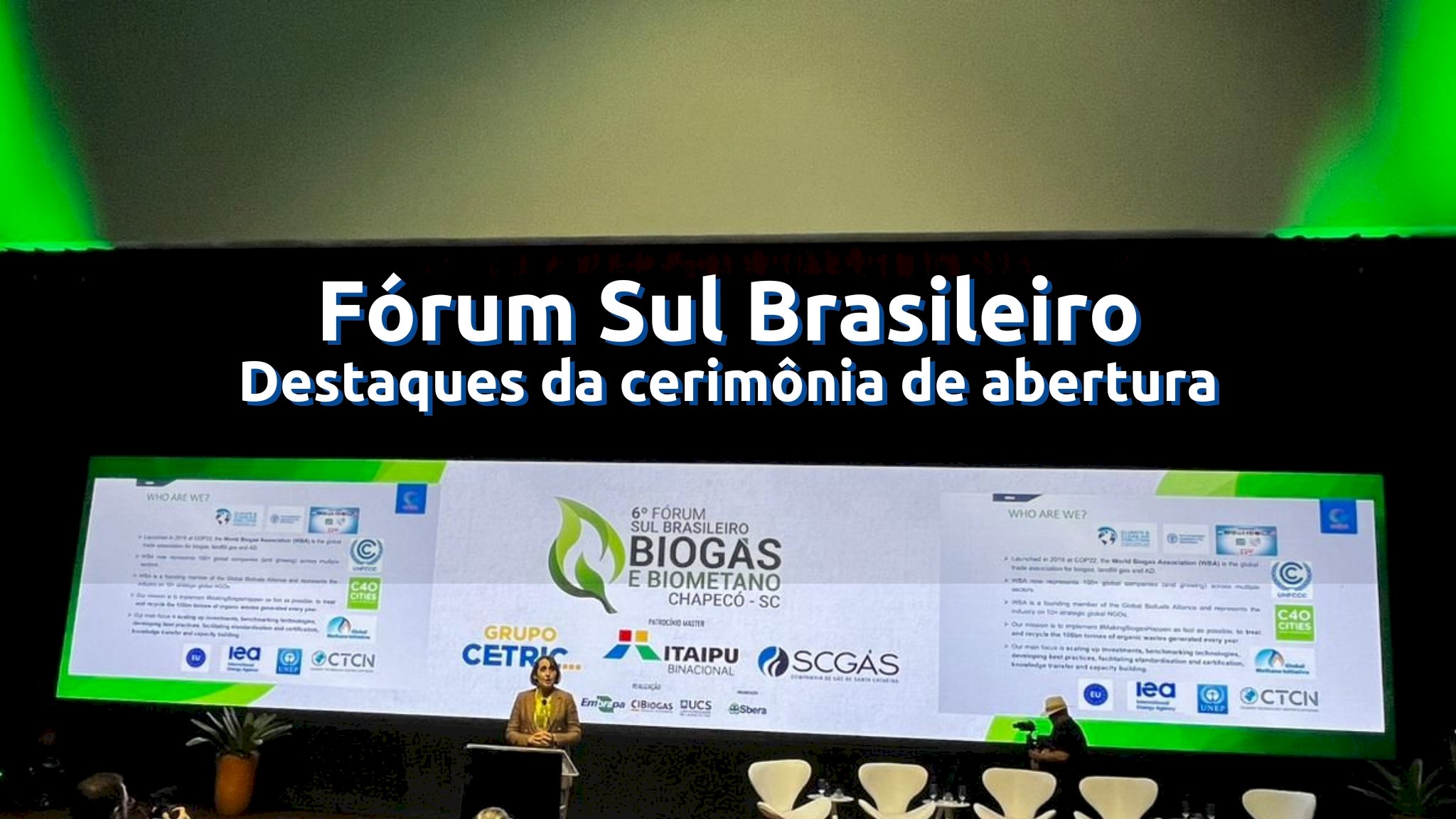 Fórum Sul Brasileiro - Destaques da cerimônia de abertura